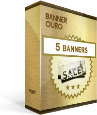  Pacote Banner Ouro  Banner para empresa, criação de Banner, identidade visual e identidade corporativa